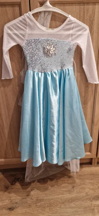 Vestito Carnevale Frozen Bambina 104cm