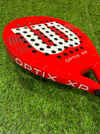 Kit Padel Wilson Optix XP + Pelotas