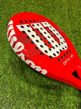 Kit Padel Wilson Optix XP + Pelotas
