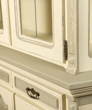 Vitrina alacena de estilo Provenzal