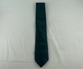 Corbata verde cielo + gemelos a juego con caja