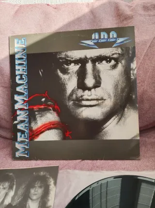 U D.O. mean machine 1989 LP vinilo ed ESP.