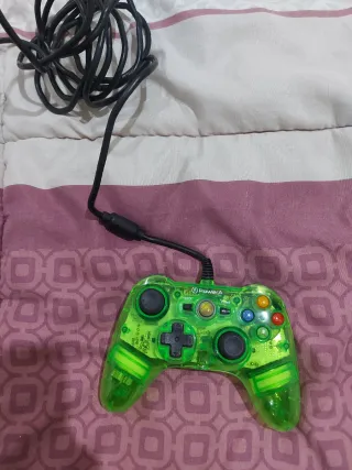 Mando PowerA Xbox 360 Transparente Verde