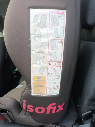 Silla coche niño grupos 2-3 Penguin Isofix.