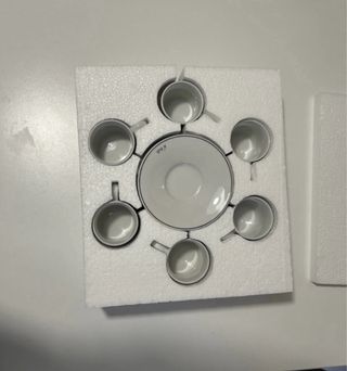 Set 6 Tazzine Caffè Nims Porcellana