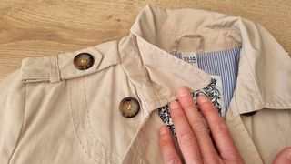 Trench Zara Beige Foderato Bambina 13/14 Anni