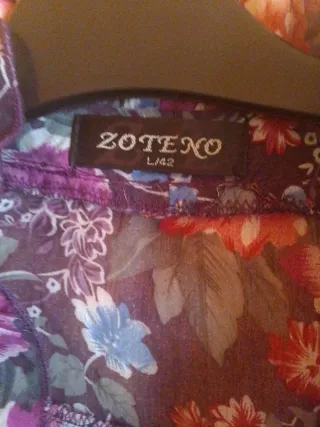 Blusa Zotexo floral M-L