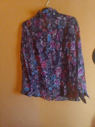 Blusa Zotexo floral M-L