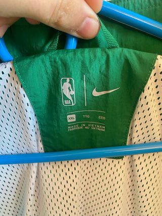 Chaqueta Impermeable Nike Boston Celtics