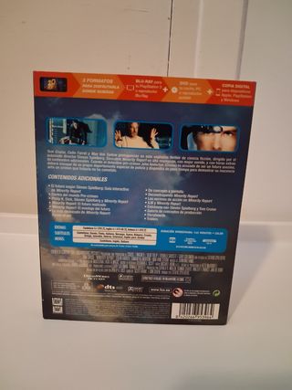 Minority Report blu ray + dvd
