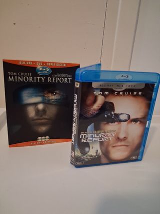 Minority Report blu ray + dvd