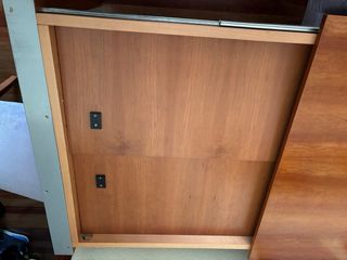 Mesa extensible 120x90 y 6 sillas