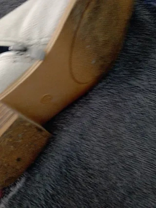 Botines Beige con Cremallera