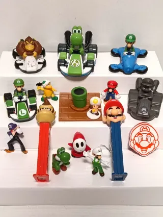 Lote figuras Super Mario