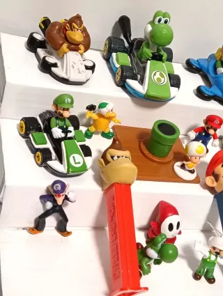 Lote figuras Super Mario