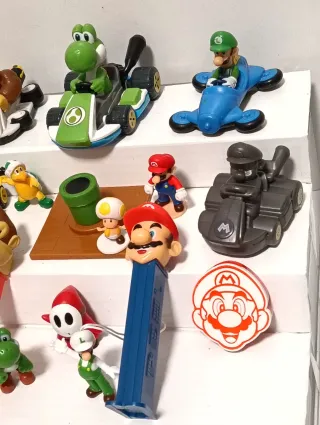 Lote figuras Super Mario