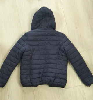 Cappotto reversibile blu navy per bambini