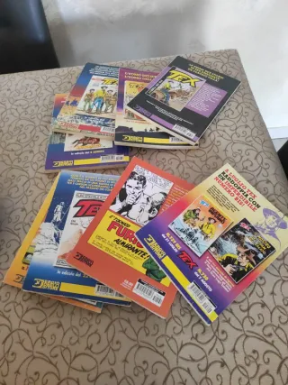 Tex in lotto 7 albo + i grandi eroi