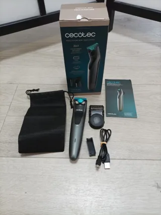 Cecotec Máquina de Cortar Pelo 2 en 1 Bamba