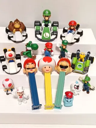 Lote figuras Super Mario