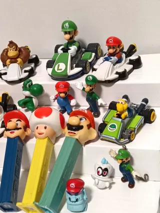 Lote figuras Super Mario