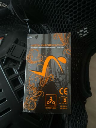 Peto Motocross Negro Talla(s)