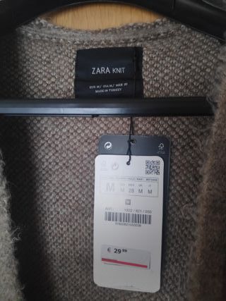 Capa/ Chal/ Poncho Zara étnica M/38/10