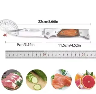 Coltello pieghevole artigianale KAWAMUKI AK