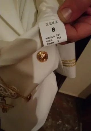 Traje de Comunión Blanco