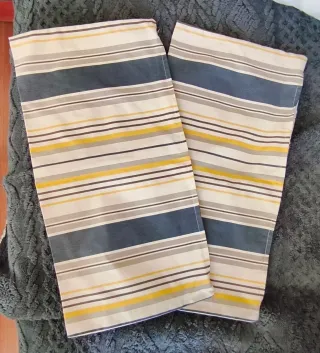 Cojines Ikea Rayas Beige, Azul, Gris, Amarillo