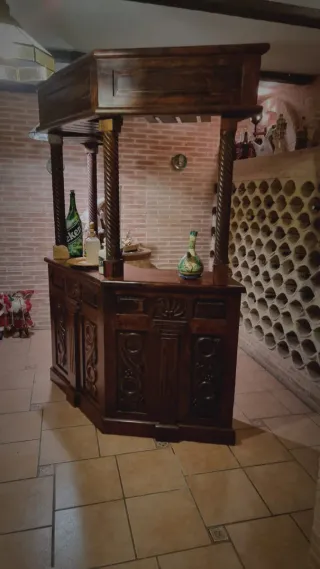 Barra de madera traido desde mexico