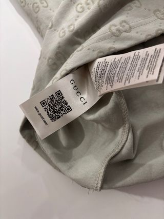 Camiseta Gucci GG Monogram Beige Talla M