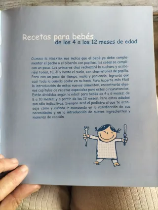 Recetas para bebés y niños Graciela Bajraj