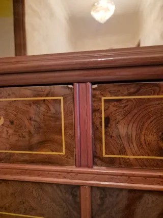 Aparador vintage con espejo