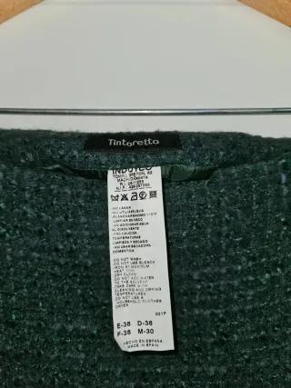 Traje de chaqueta y falda verde Tintoretto