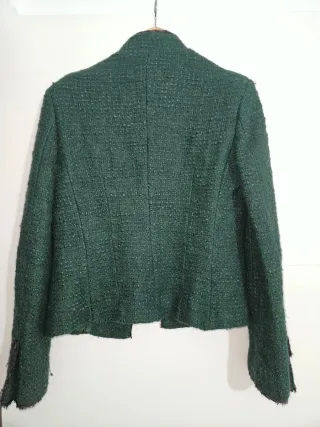 Traje de chaqueta y falda verde Tintoretto