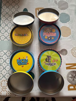 Juegos de mesa Fun Tastic (4 en 1)
