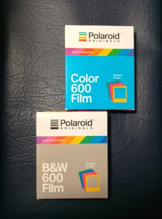 Polaroid Originals 600 Color e B&W Color Frames