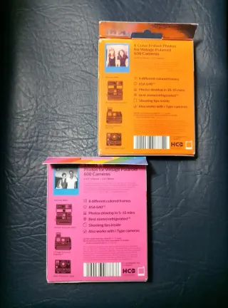 Polaroid Originals 600 Color e B&W Color Frames