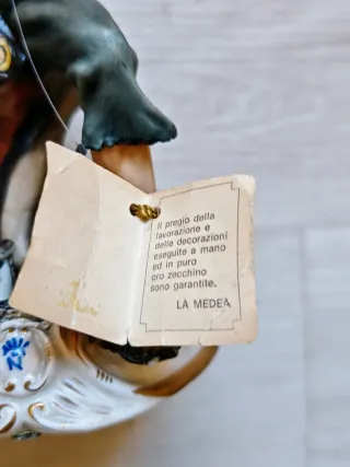 Statuetta Capodimonte pescatore