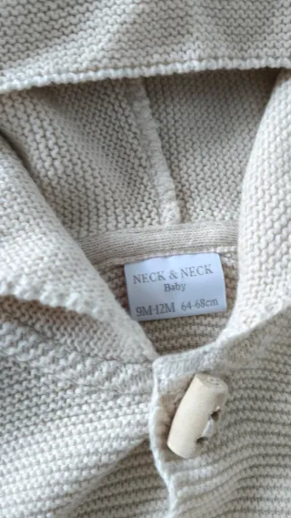 Conjunto infantil chaqueta y camiseta 3-9m