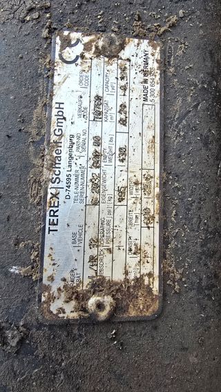 CM46 Cazo Excavadora Enganche Terex 60cm