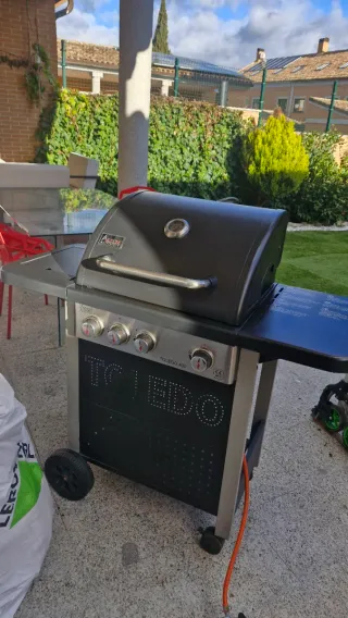 Barbacoa Gas 3 Quemadores Toledo
