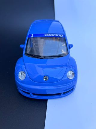 VOLKSWAGEN NEW BEETLE CUP 1/18 Azul