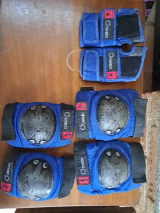 Protecciones Oxelo Patinaje Muñeca Codo Rodilla