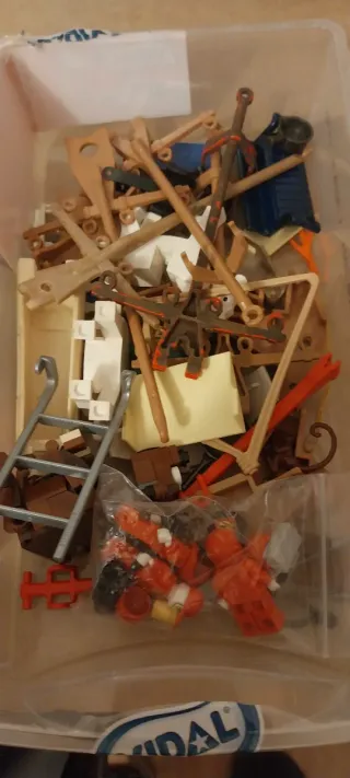 Playmobil,lote,cajas,piezas,romanos,oeste,barco