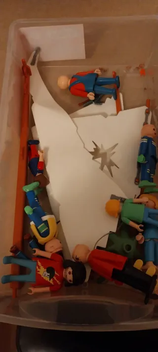 Playmobil,lote,cajas,piezas,romanos,oeste,barco