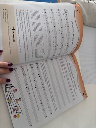 Música y Acción 2A y 2B Libros