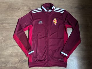 Chaqueta pre-partido Adidas Real Zaragoza Roja