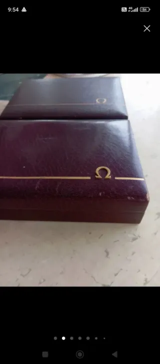 2 Estuches Omega para Reloj de Pulsera
